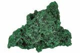 Silky Fibrous Malachite Cluster - Congo #110481-1